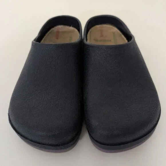 Birkenstock 36 Super Birki Clogs Womens Size 5/5.5 Blue Slip On Mules Casual - Picture 2 of 7